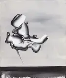 Jumpy Jitters by Tomoo Gokita, 2008, acrylic gouache on linen, sold May 2019