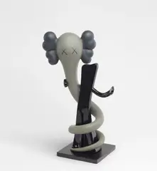 BORN TO BEND by Kaws, 2013, painted bronze, sold May 2019