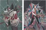 Rodel Tapaya, Two Works: (i) Lift; (ii) Door to Door