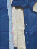 Royal Blue by Marina Cruz-Garcia, 2014, oil on canvas, sold May 2019