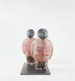 Zhu Wei, China China (Painted Pottery Edition), 2008, aluminium and lacquer paint