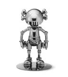 Kaws x Hajime Sorayama, NO FUTURE COMPANION (Black Chrome), 2008, black chrome coated metal