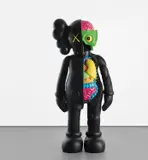 Kaws, FOUR FOOT DISSECTED COMPANION (BLACK), 2009, painted cast vinyl