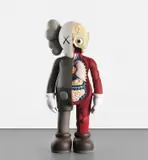 Kaws, FOUR FOOT DISSECTED COMPANION (BROWN), 2009, painted cast vinyl