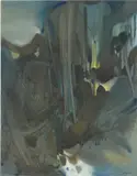 Le 30 mars 1982 by Chu Teh-chun, 1982, oil on canvas, offered Nov 2019