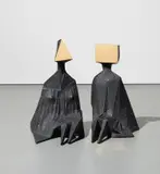 R.A. Lynn Chadwick, Pair of Sitting Figures 1