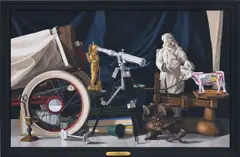 Natee Utarit, King, 2011, oil on linen