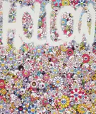 HOLLOW by Takashi Murakami, 2015, acrylic on canvas, sold Nov 2019