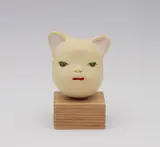 The Little Ice Bear by Yoshitomo Nara, 1997, acrylic and lacquer on FRP, sold Nov 2019