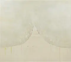 Hiroshi Sugito, Victory, 2000, acrylic, pigments, paper on canvas