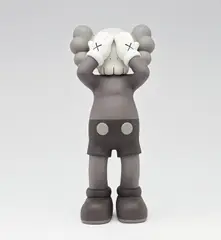 AT THIS TIME by Kaws, 2016, bronze and paint, sold Nov 2019