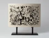 Stèle No.4 (Stone No.4) by Zao Wou-ki, 2007, colour glazed ceramic sculpture, sold Nov 2019