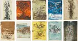 Zao Wou-ki, La Tentation de l’Occident (The Temptation of the West) by André Malraux