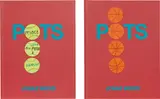 Jonas Wood, Two works: (i) POTS BOOK EDITION; (ii) POTS BOOK EDITION, 2016, collaged paper and coloured pencil on book