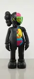 Kaws, FOUR FOOT DISSECTED COMPANION (Black), 2009, painted cast vinyl