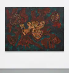 Toshimitsu Imai, Untitled, 1973, oil on canvas