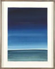 Composition by Richard Lin Show Yu, 1958, watercolour on paper, sold May 2018