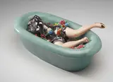 Liu Jianhua, Polychrome Ceramic Series – “Obsessive Memories”, 1999, polychrome ceramic
