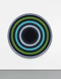 März 2007 by Ugo Rondinone, 2007, acrylic on linen and plexiglas plaque, sold May 2018