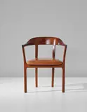 Ole Wanscher, Armchair, 1958, Brazilian rosewood, Niger leather