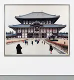 Thomas Struth, Todai-Ji, Daibutsu-Den, Nara, 1996, colour coupler print face-mounted to plexiglas