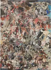 Untitled #74 by Cecily Brown, 2008, oil on linen, sold Nov 2018