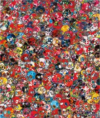 Takashi Murakami, Untitled, 2015, acrylic on canvas mounted on aluminium frame