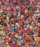 Untitled by Takashi Murakami, 2015, acrylic on canvas mounted on aluminium frame, sold Nov 2018