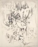 Wifredo Lam, Sur les traces (also known as Transformation)