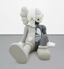 Kaws, COMPANION (RESTING PLACE), 2013, painted aluminum