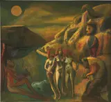 Yun Gee, Three Graces