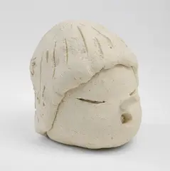 Pino by Yoshitomo Nara, 2015, ceramic, sold Nov 2018