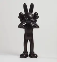 ACCOMPLICE by Kaws, 2006, painted bronze, sold Nov 2018