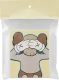 Kaws, UNTITLED, 2002, acrylic on canvas, plastic packaging, paper