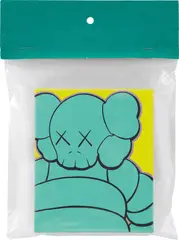 UNTITLED by Kaws, 2002, acrylic on canvas, plastic packaging, paper, sold Nov 2018