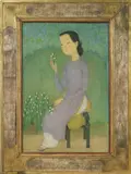 Mai Trung Thu, Jeune femme à la fleur (Young lady with a flower)