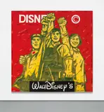 Wang Guangyi, Great Criticism: Disney, 2000, oil on canvas
