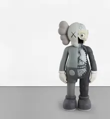 Kaws, FOUR FOOT DISSECTED COMPANION (Grey), 2009, painted cast vinyl