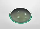 Centrepiece, model no. 2070 by Fontana Arte, circa 1961, glass, brass, sold Nov 2018