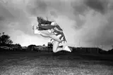 Laura Wilson, Sheila Edgar, Cheerleader, Moran High School Moran, Texas, November 8