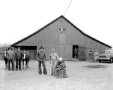 Laura Wilson, Watt Matthews, Rancher and His Sister, Lucile Brittingham, Lambshead Ranch, Albany, Texas, March 11