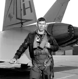 Laura Wilson, Tom Head, Strike Fighter Pilot, U.S. Navy, Naval Air Station, Lemoore, California, February 13
