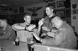 Laura Wilson, Strike Fighter Pilots, Officers’ Club, Naval Air Station, Fallon, Nevada, June 16