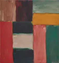 Sean Scully, Wall of Light Green, 2013, oil on linen