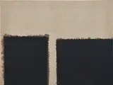 Yun Hyong-keun, Burnt Umber and Ultramarine, 2004, oil on linen