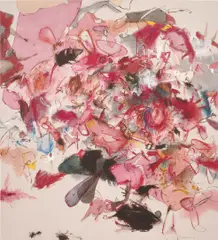 Christine Ay Tjoe, Small Flies and Other Wings, 2013, oil on canvas