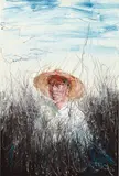 Zeng Fanzhi, A Man with a Straw Hat
