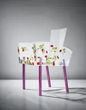 Shiro Kuramata, 'Miss Blanche' chair, Designed 1988, acrylic, synthetic roses, anodised tubular aluminium