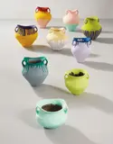 Ai Weiwei, Coloured Vases (in 9 parts), 2008, Neolithic Vases (5000-3000 BC) and industrial paint