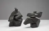 Ju Ming, Taichi, 1994, bronze sculpture
